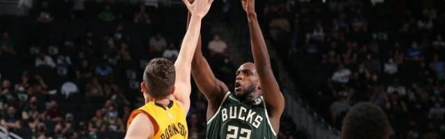 世界杯手机官网直播app下载入口-禁区外尴尬14中0？短板难除字母哥用防守决定比赛